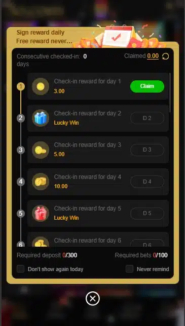 3o game download bonuses and rewards