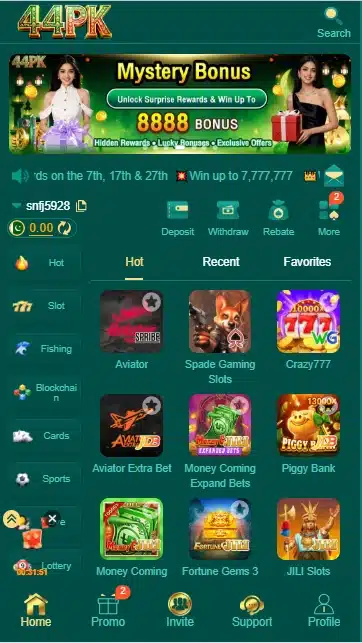 44PK Game APK Download (Latest Earning App) 2026 for Android - ApkSalta 2 44pk game apk download app inetrface