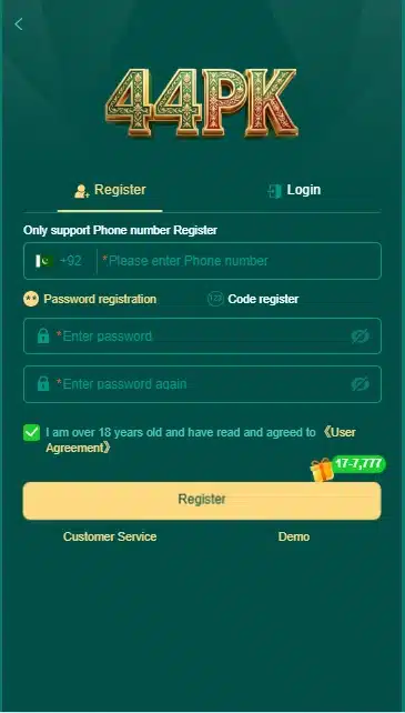 44PK Game APK Download (Latest Earning App) 2026 for Android - ApkSalta 3 44pk game apk registration login