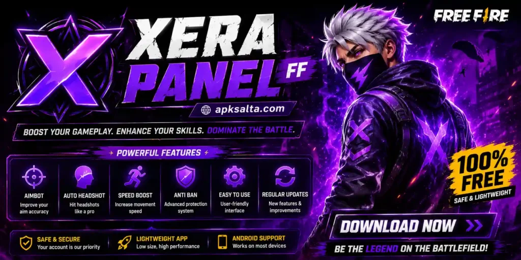 xera panel apk download for freefire