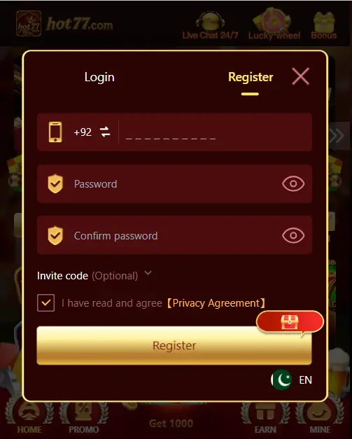 hot 77 game download apk registration