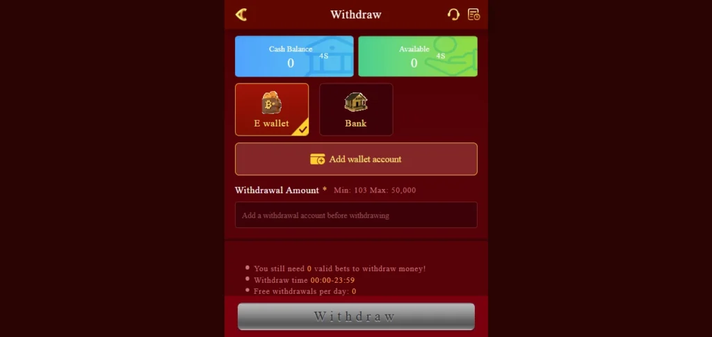isb19 game deposit withdraw