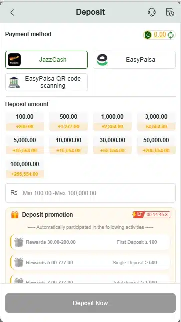 how to deposit money to j777 game apk