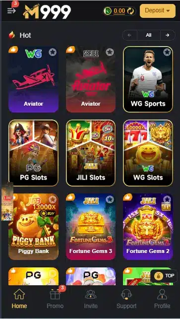 m999 app download hot games