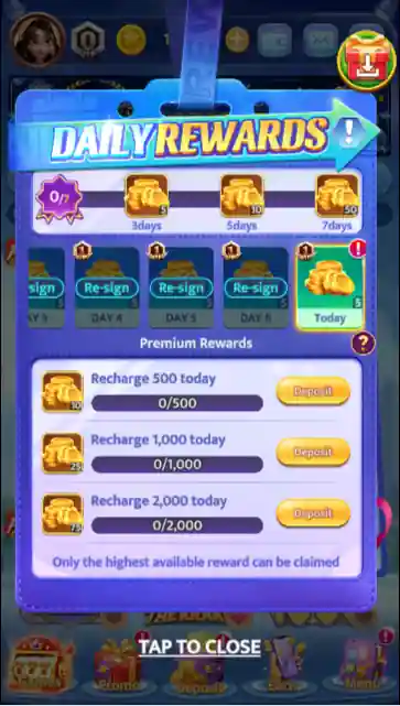 Victory Game APK Download (New Earning App) in Pakistan 2026 5 Victory Game referral rewards program and daily bonus offers screen