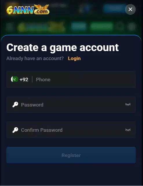 6nnn game app registration