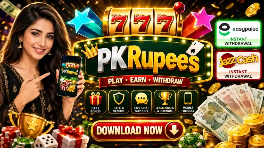 pkrupees game app